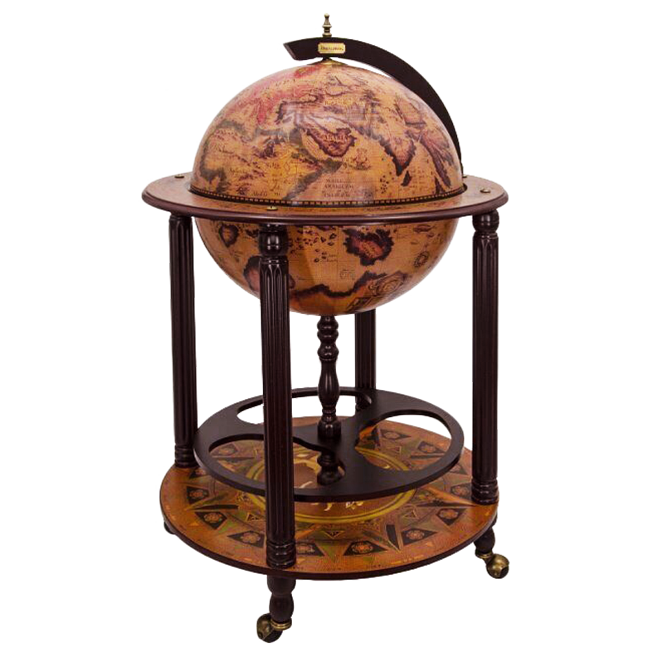 Глобус-бар напольный 4 ножки 45005 Глобус-бар напольный 4 ножки 45005